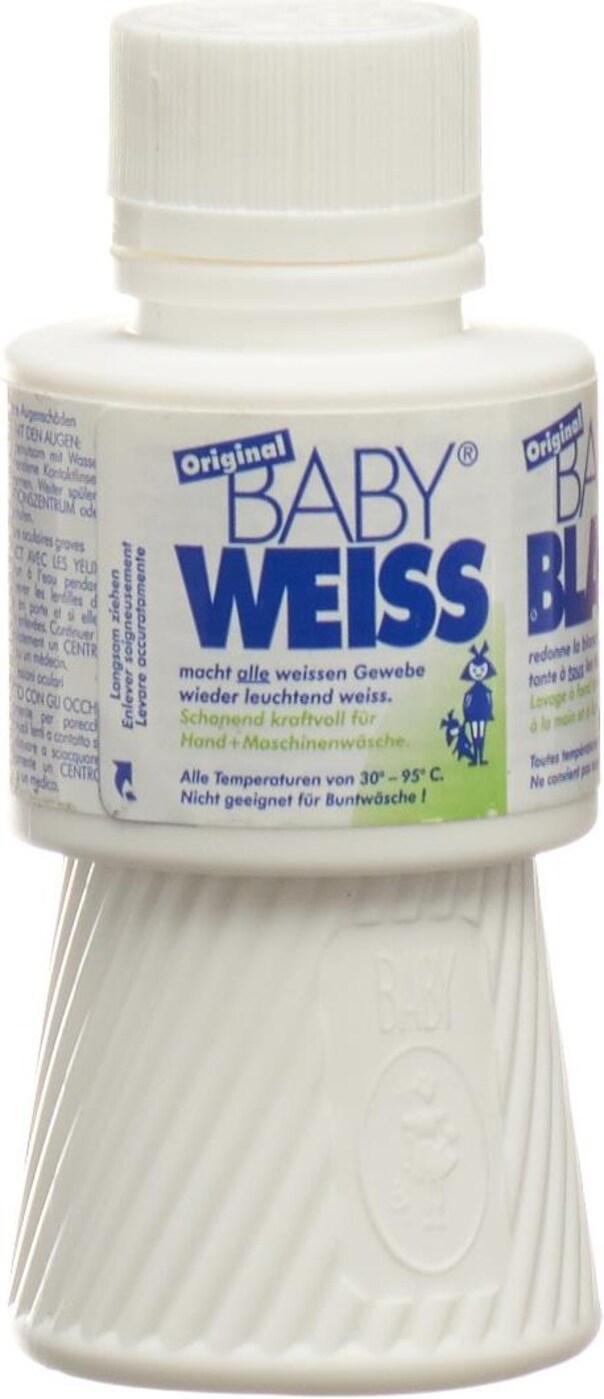 Flacon de Baby Weiss, blanchissant suisse à l'oxygène